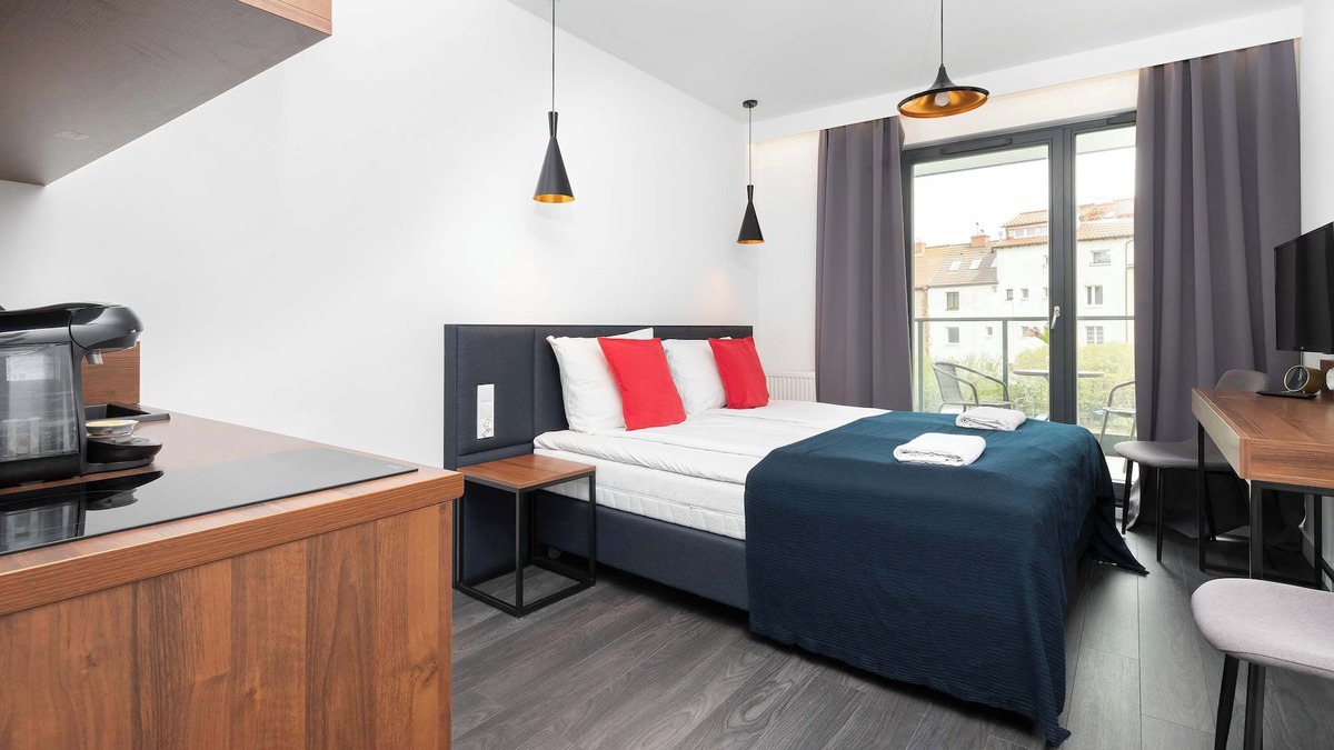 Zaspa Apartment | Browar Gdański 36 | Superior Studio | Balcony