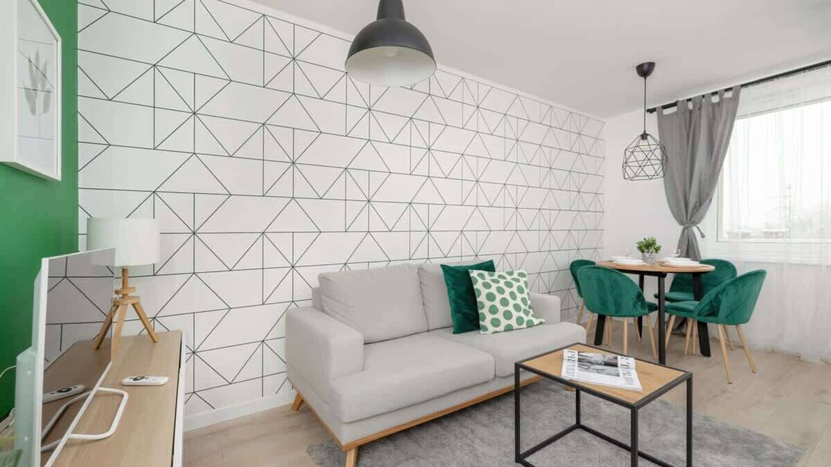 Brynow Apartment | Brynowska 55 | Bright Apartment | 1 Bedroom