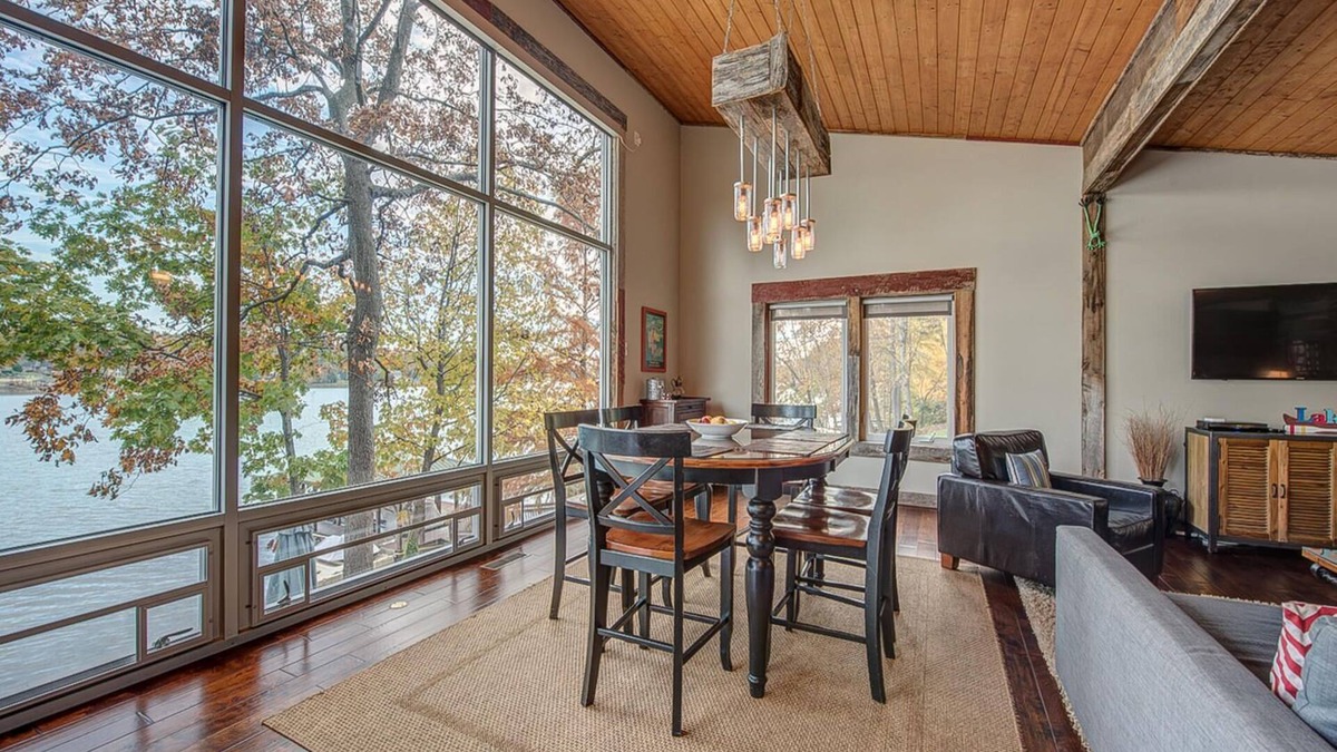 Belmont Cabin | Bubba's Cabin - Modern Rustic Lakefront Cabin