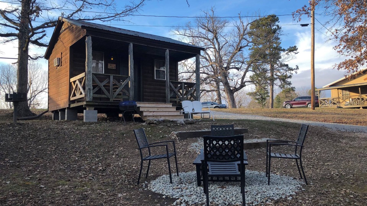 Bruno Cabin | Buffalo Camp 1 - sleeps 3 - 2 mi to Buffalo Pt Lower Buffalo