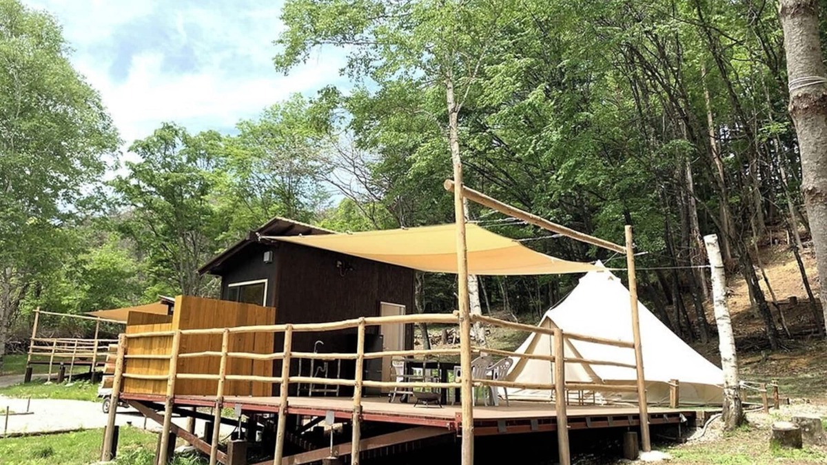 Koshu RV Rental | Building D Dogs allowed Plan for 4 people Chil /Koshu City Yamanashi