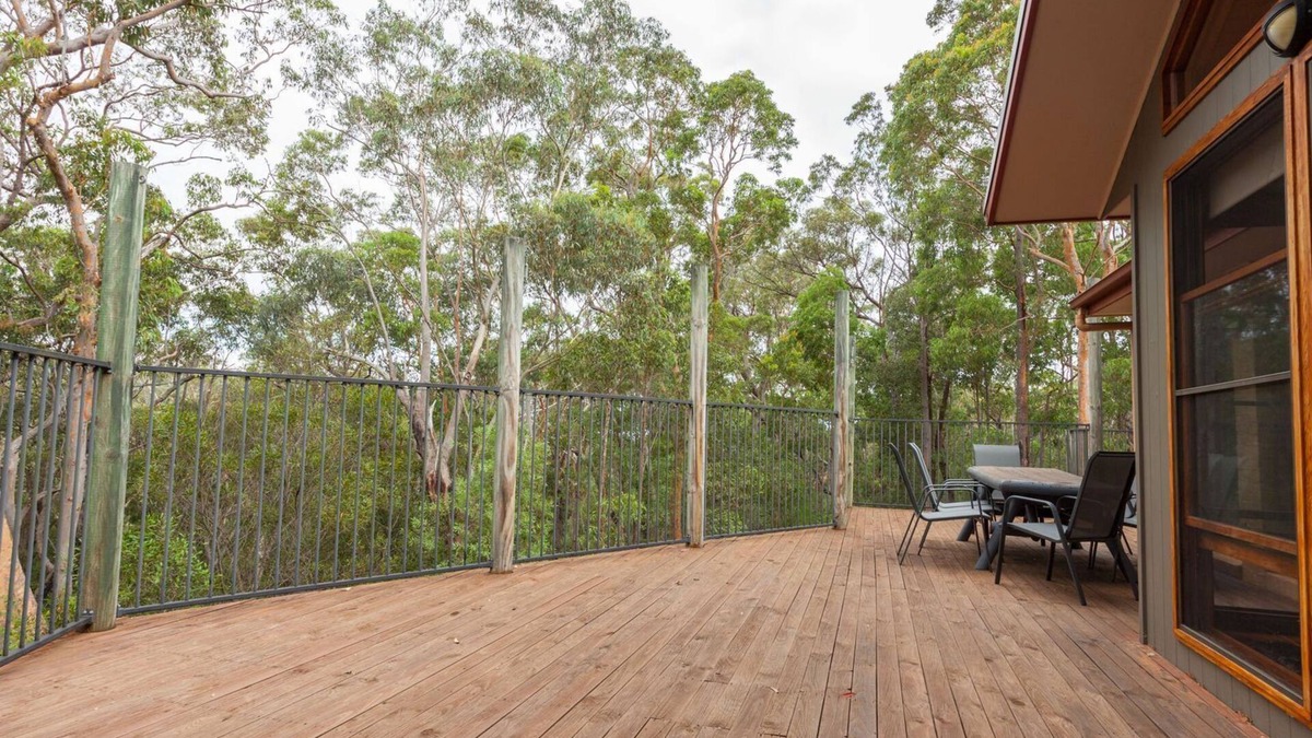 Bullaburra House | Bullaburra-treescape backs Blue Mountains Nat Park