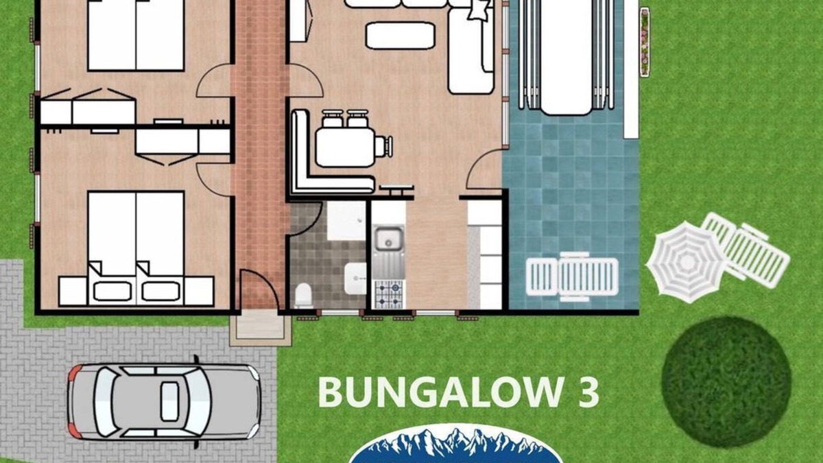 Sankt Kanzian am Klopeiner See House | Bungalow 3 - Bungalows Bergpanorama