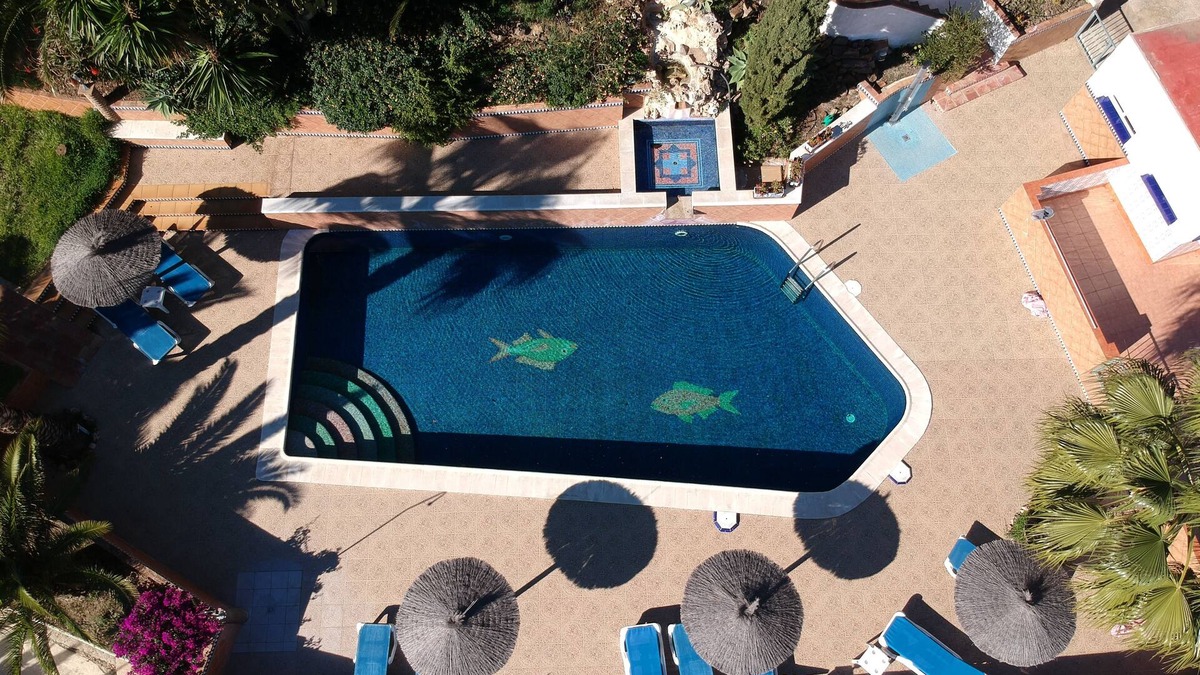 Arenas House | Bungalow 2-4 persons, pool, AC, WIFI, sea view, sand beaches in Torre del Mar
