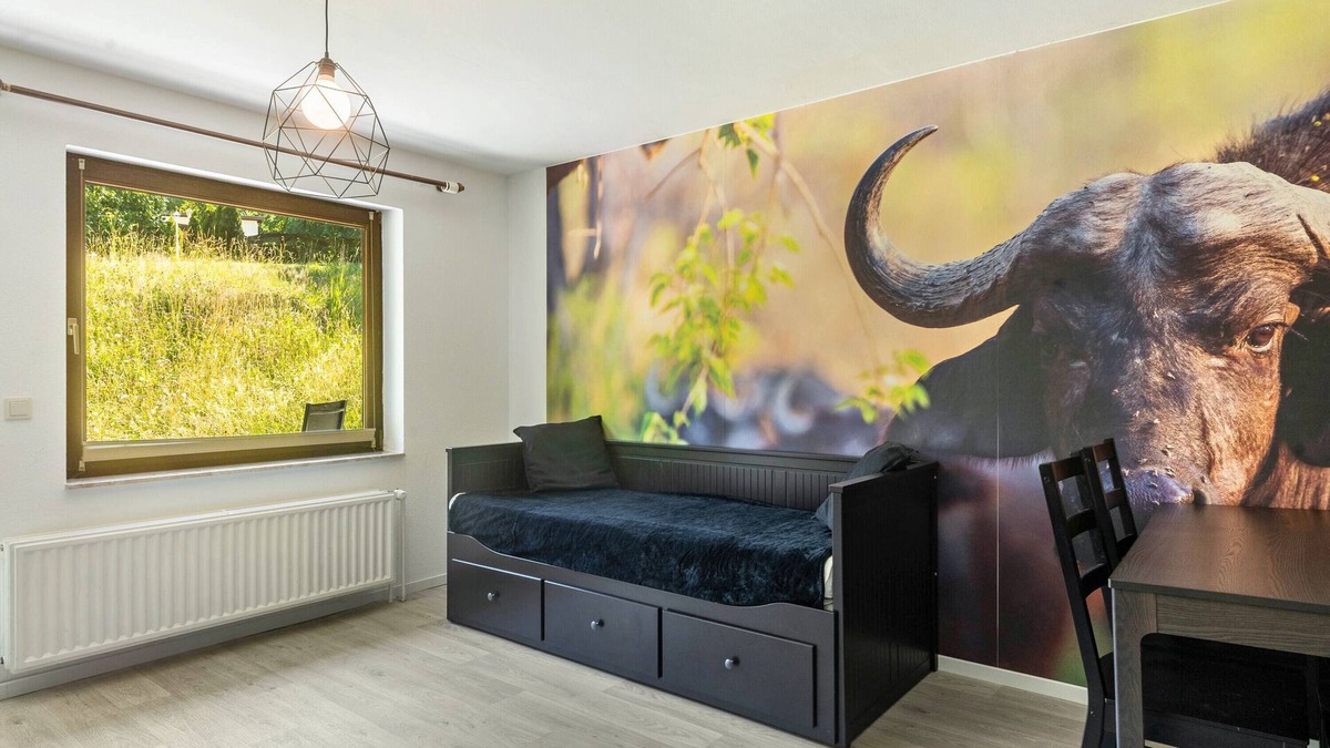 Niedenstein House | Bungalow 'Der Büffel' with Shared Terrace, Shared Garden and Wi-Fi
