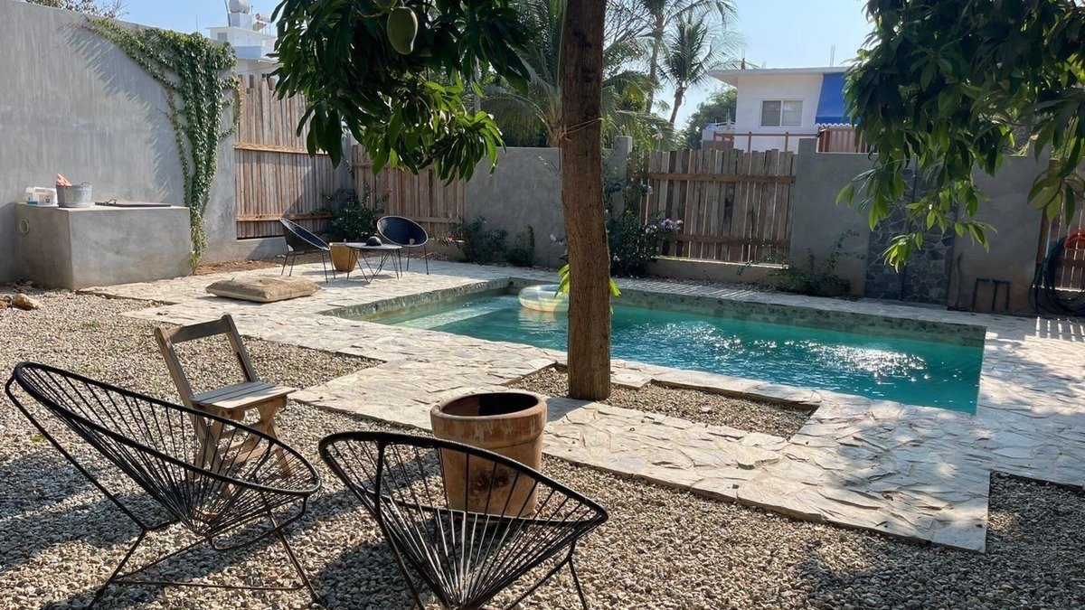 Brisas de Zicatela House | Bungalow rustic chic next to the beach