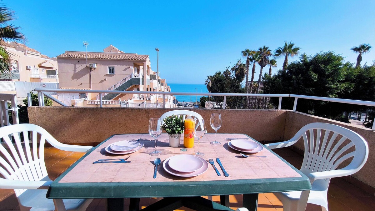 Torrevieja House | Bungalow with Stunning Sea Views, Just One Street from the Beach