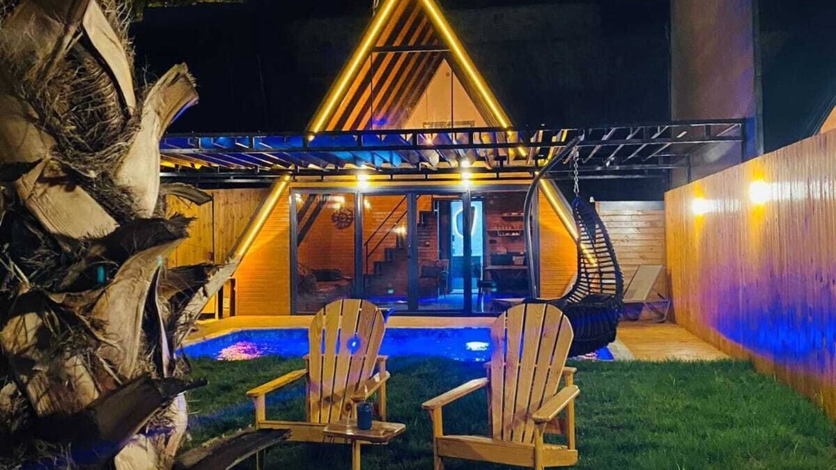 Sapanca House | Bungorise Bungalow with hot pool in Sapanca