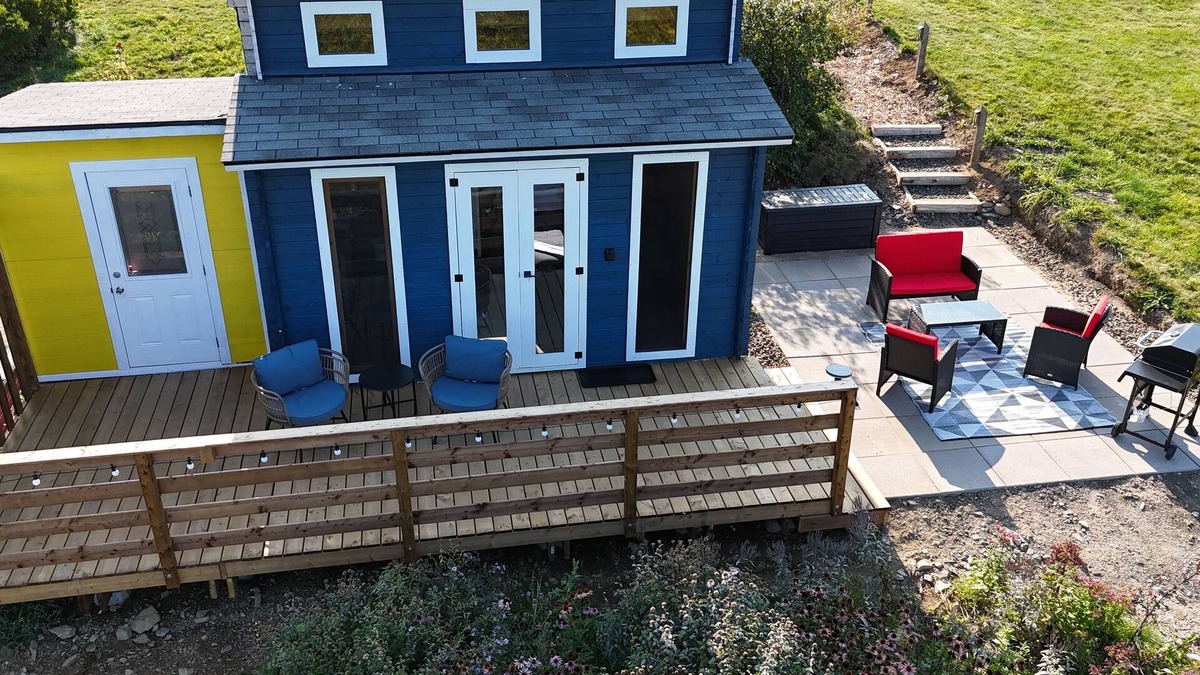 Digby County Cabin | Bunkie with spectacular view, peaceful setting, and close to amenities.