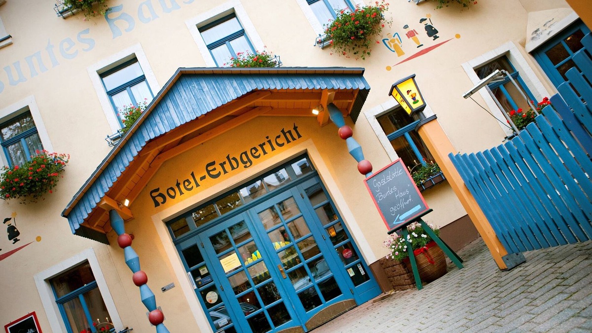 Seiffen Hotel | Buntes Haus Seiffen - Hotel Erbgericht