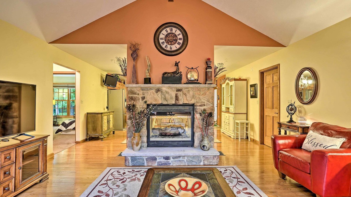 Pocono Mountain Lake House | Bushkill Beauty-HotTub, Firepit, Lake, Outdoor Pool
