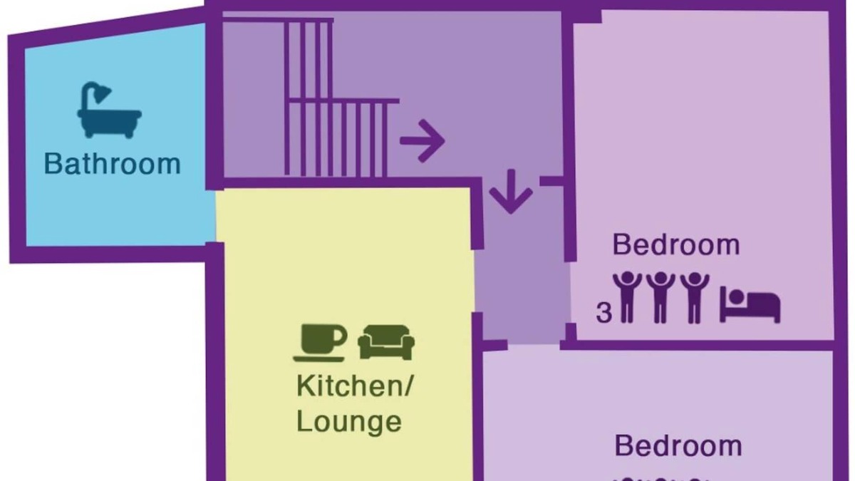 Rheindahlen-Land Apartment | Business apartment for 6 people fast wifi and free parking