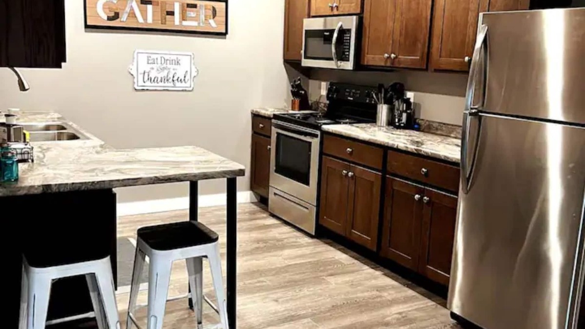 Decorah Apartment | Butterfly Park Retreat #2 - Centrally located to Decorah's Top Attractions!
