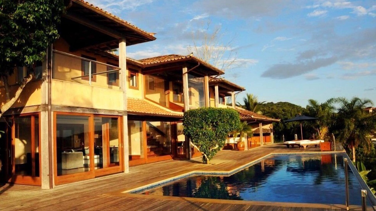 Ossos Villa | Buz034 - Luxury house with 4 suites, pool and sea view