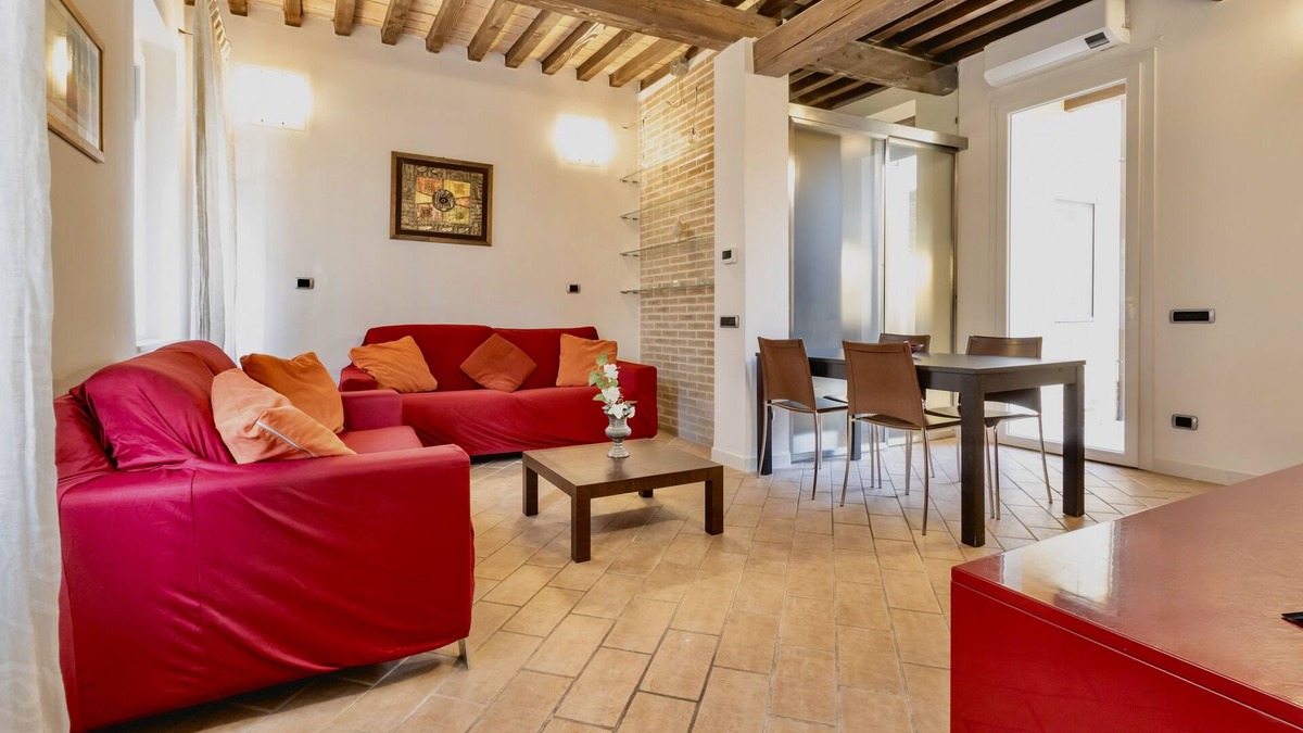 Ravenna House | Byzantine Palace, Ravenna Center: 2-story house with private inner courtyard