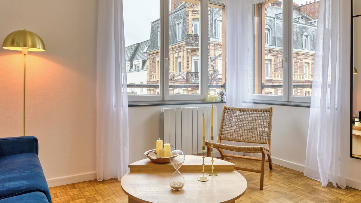 Centre Ville Rive Gauche Apartment | Cécile, joli F2 avec parking, proche de la Seine
