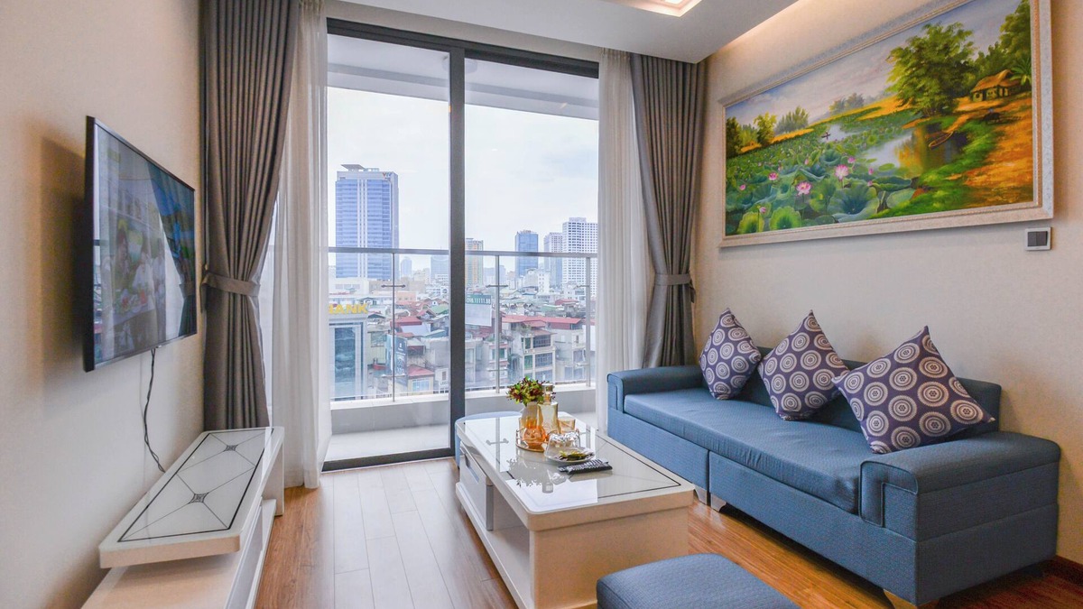 Ngoc Khanh Apartment | căn hộ 2 phòng ngủ ấm áp tại vinhomes metropolis