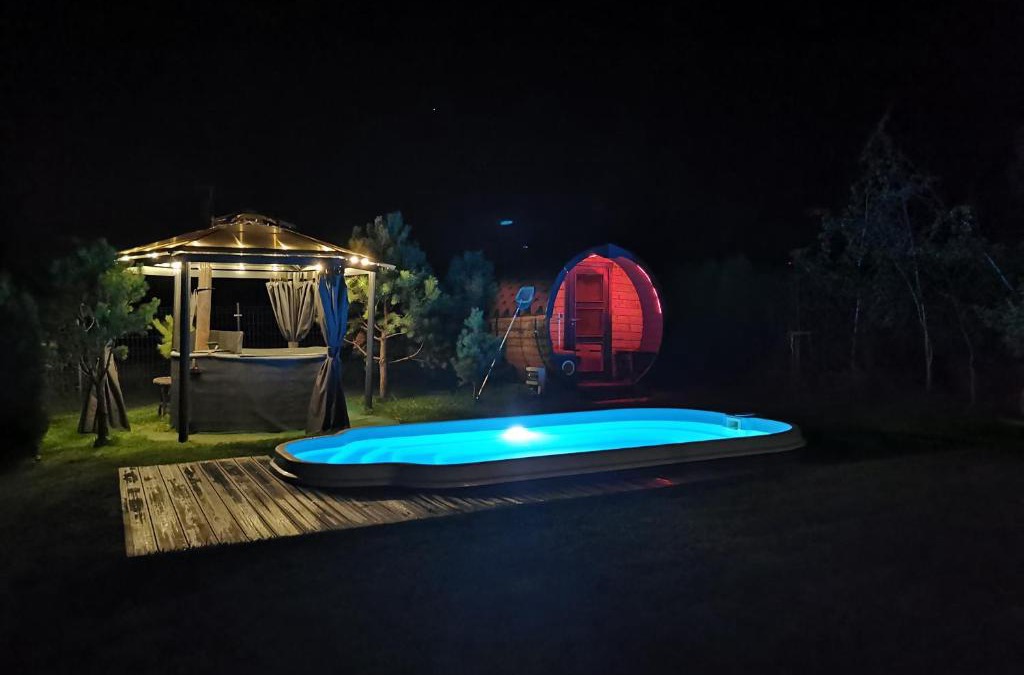 Pietrasze House | Całoroczny dom na Mazurach WrzoSPA z jacuzzi