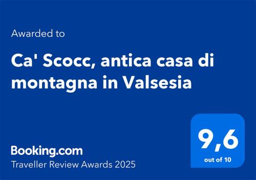 Mollia House | Ca' Scocc, antica casa di montagna in Valsesia