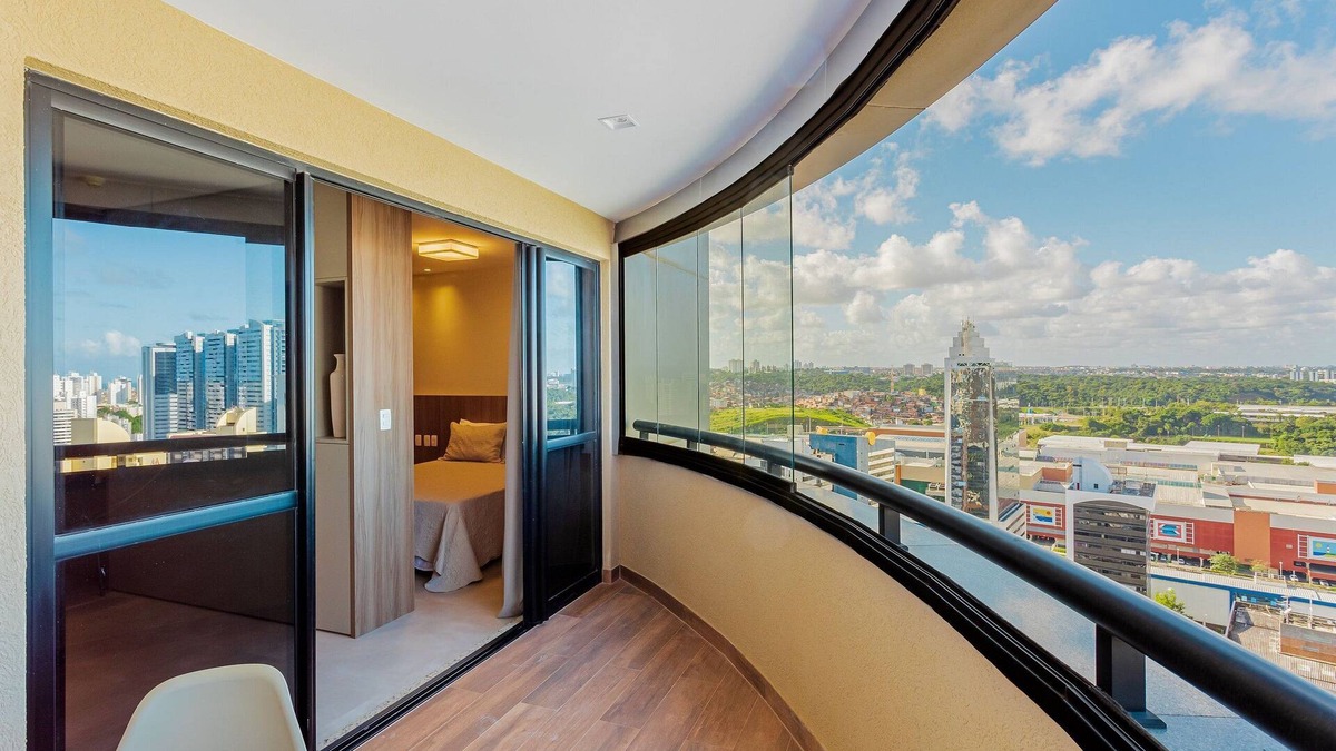 Caminho das Arvores Apartment | CA02 Cozy Apartment 500 m from Salvador Shopping