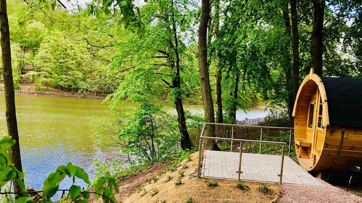 Sangerhausen Cabin | Cabana-Economy-Shared Bathroom-Lake view-Campingfass