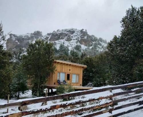 Lanin National Park Ski Chalet | Cabaña con Parrilla y VISTA a la Montaña