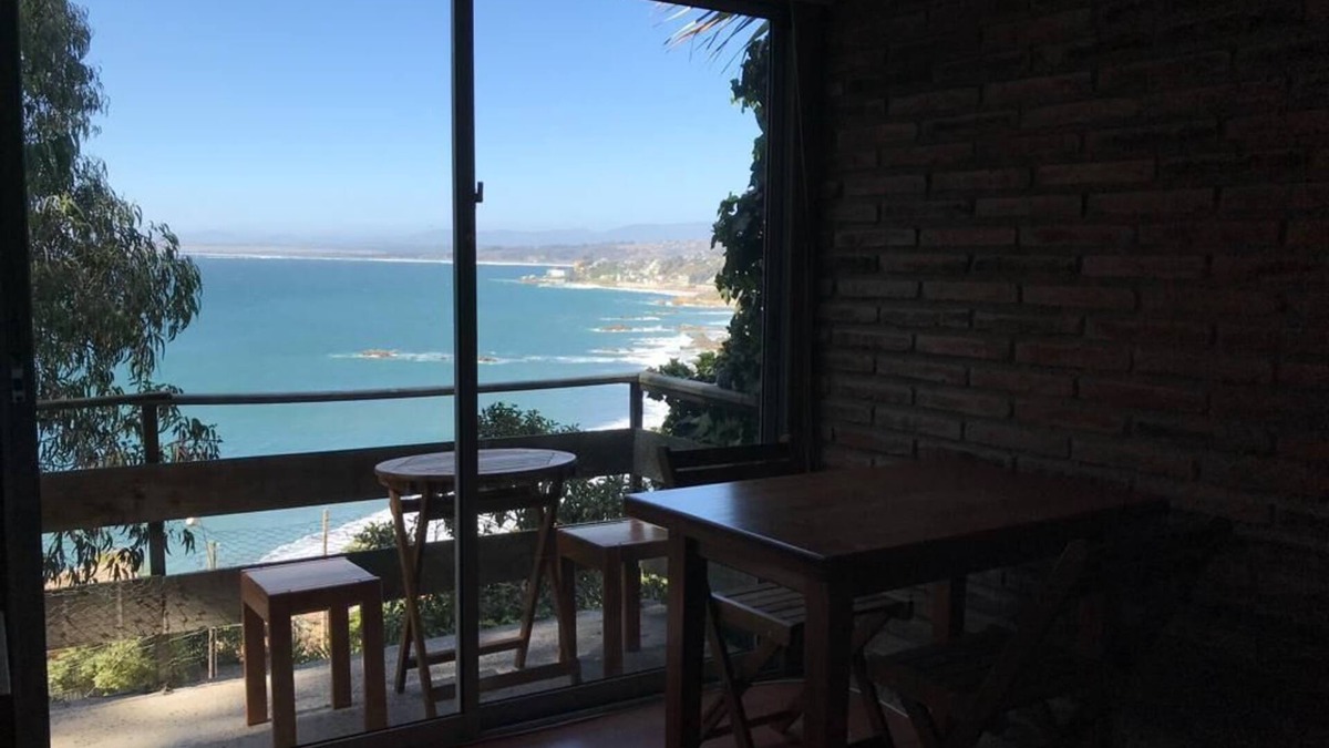 Concon Cabin | Cabaña con Balcón y Vista al Mar