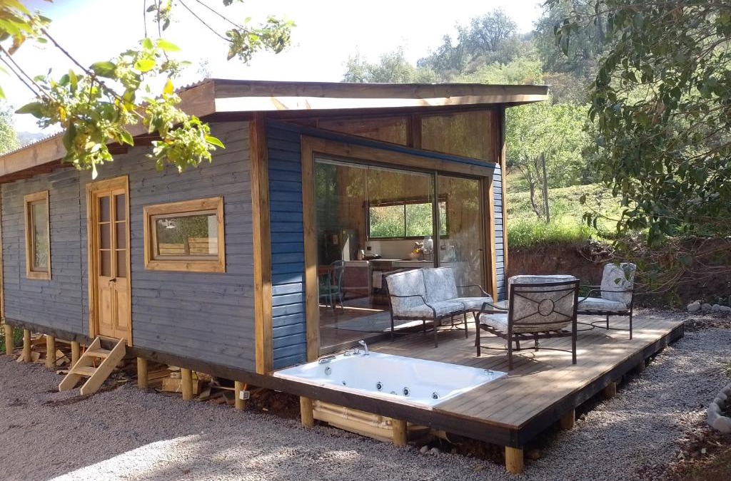 Melocoton Ski Chalet | Cabaña con Jacuzzi y Piscina Cajón del Maipo