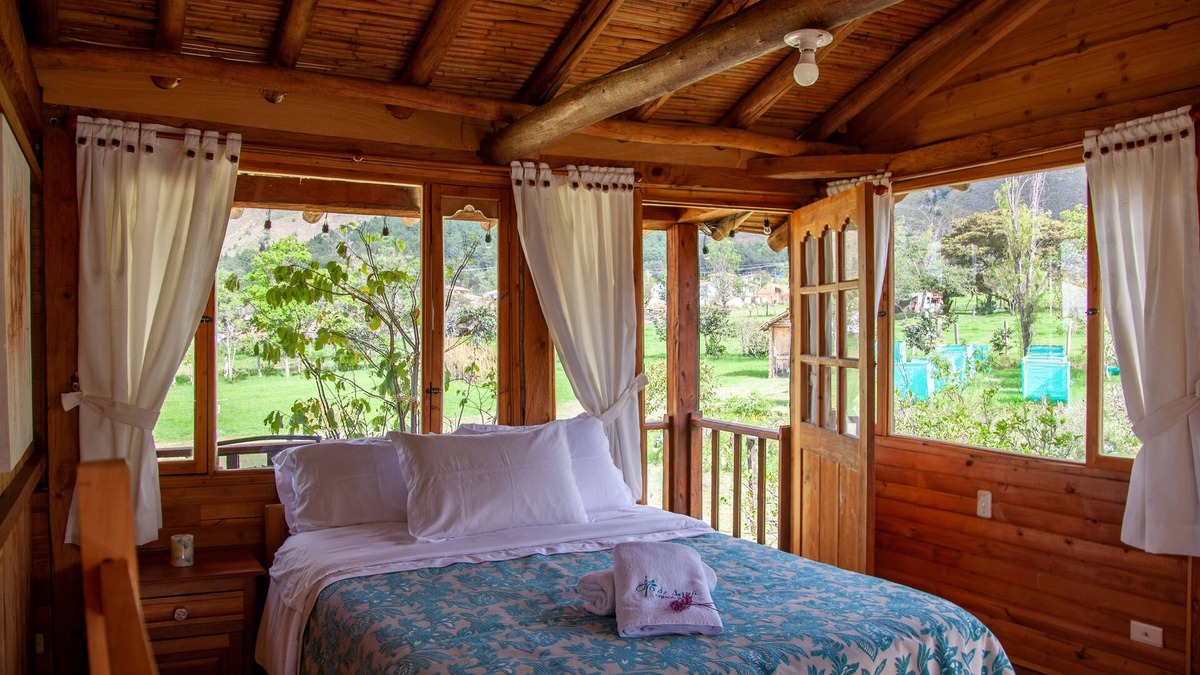 Villa de Leyva Cottage | Cabaña de madera Ojo de Agua