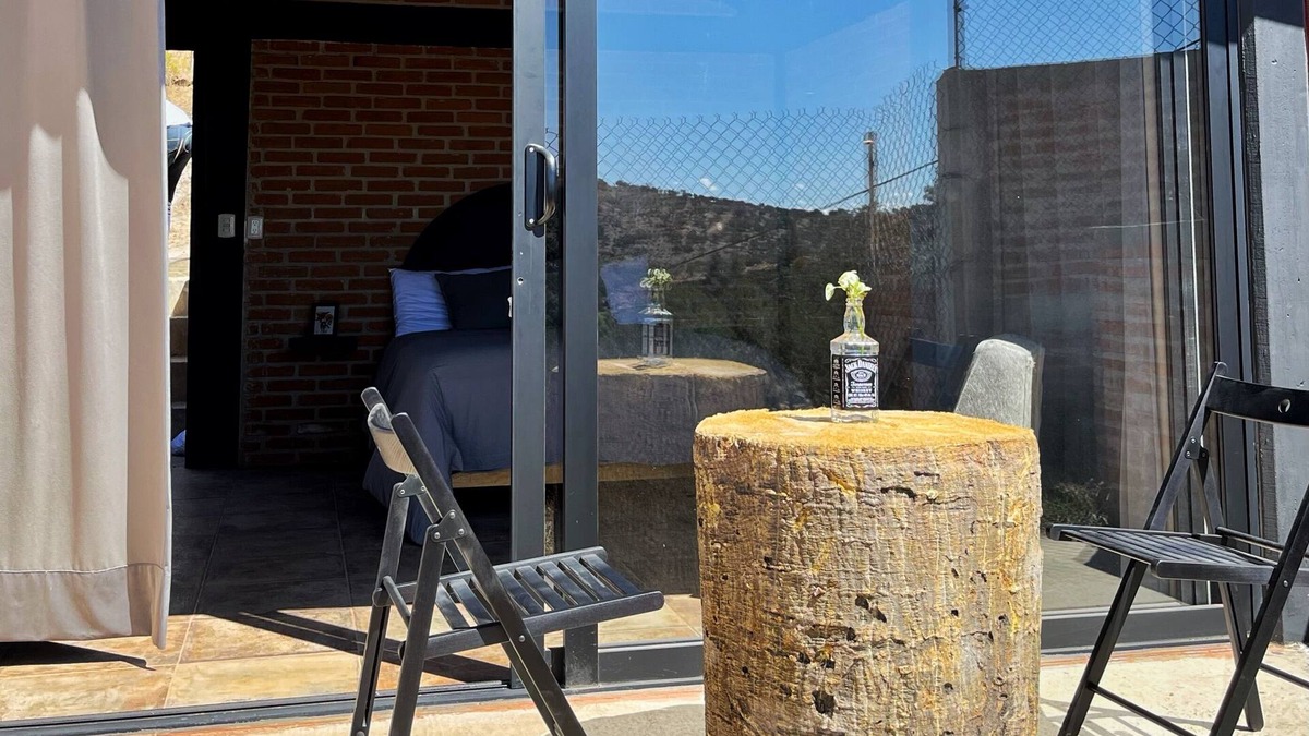 Apan Cabin | Cabaña Ojo de Agua, Apan Hidalgo, Ideal to enjoy as a couple "Cabaña Sabino"