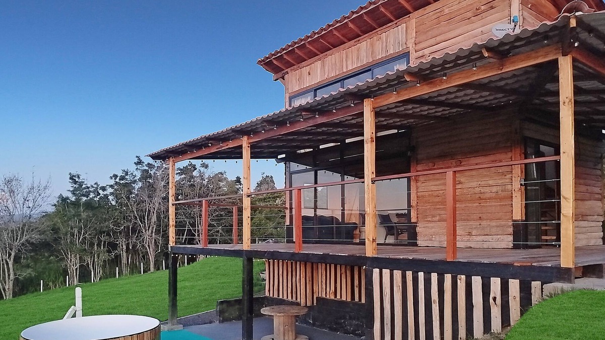 Curiti Cottage | Cabaña Privada+Tina+Bbq+Wifi+Hamaca+Hoguera+TV+nnCompartirnnGuardar