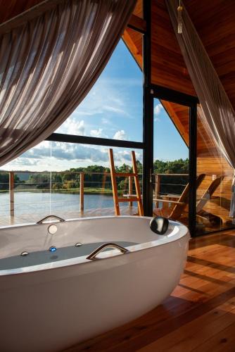 Nova Petropolis Ski Chalet | Cabana Água - Cabanas Recanto do Lago