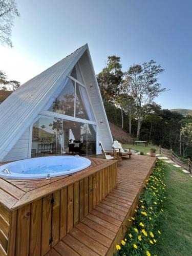 Teresopolis Ski Chalet | Cabana Branca luxo
