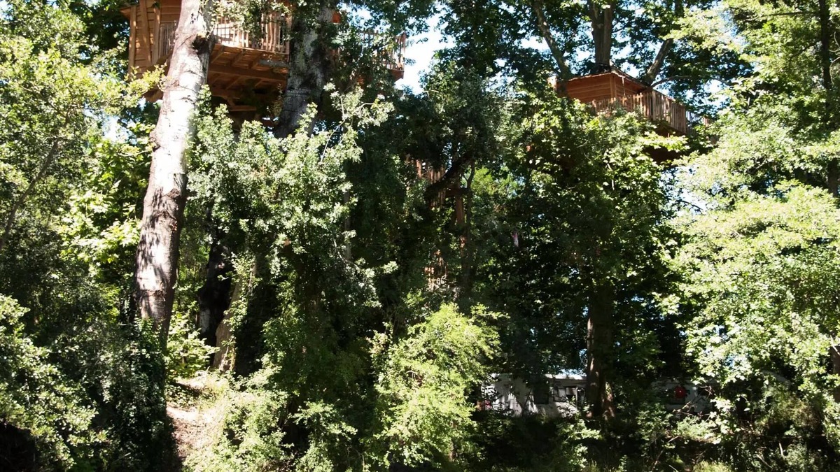 Rochegude Cabin | Cabana perched in Bäumen 2 bis 4 Personen - 2 Pers. im Preis enthalten