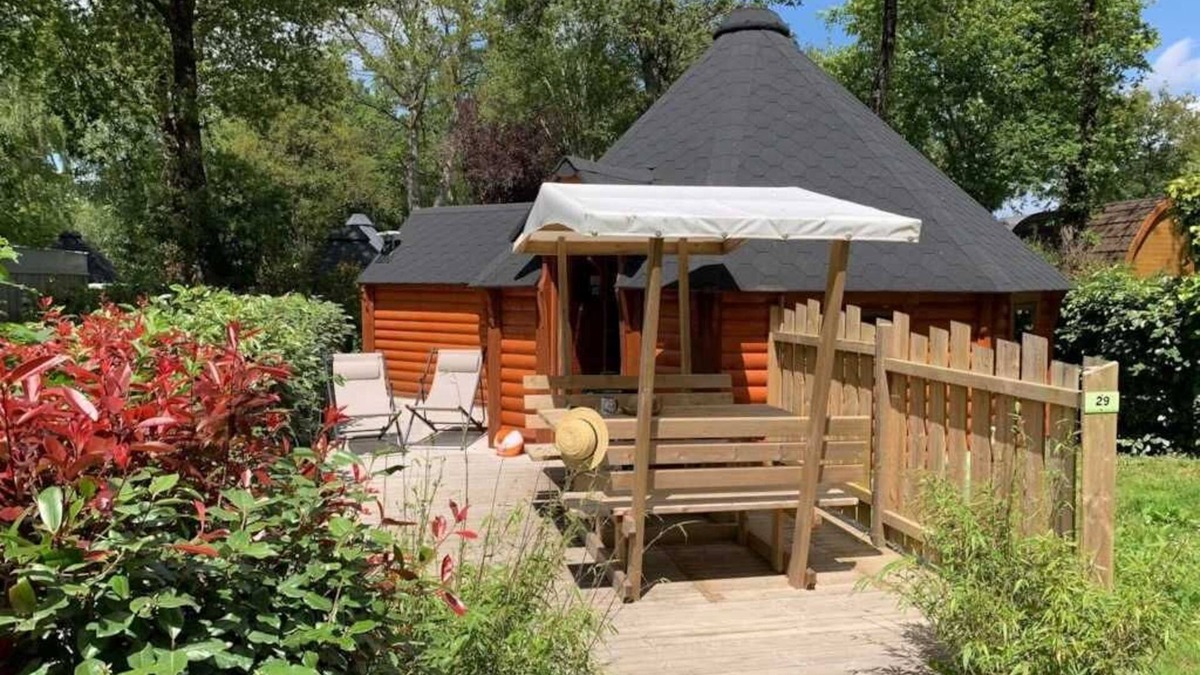 Guerande Cabin | Cabane 4 étoiles - Piscine - eeeddc