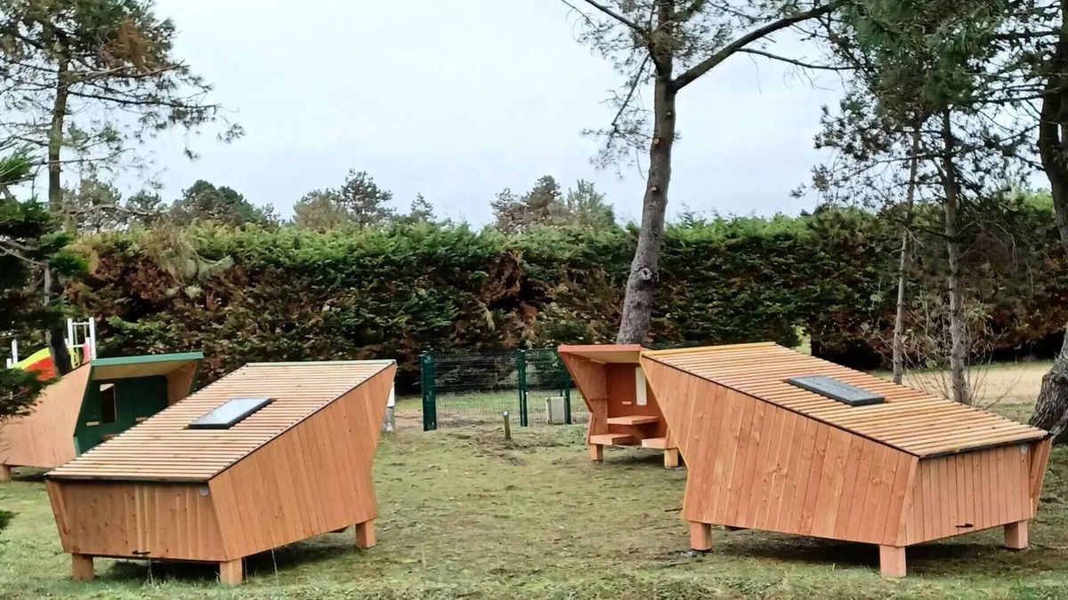 Creances Cabin | Cabane Sauterelle 2 Personen