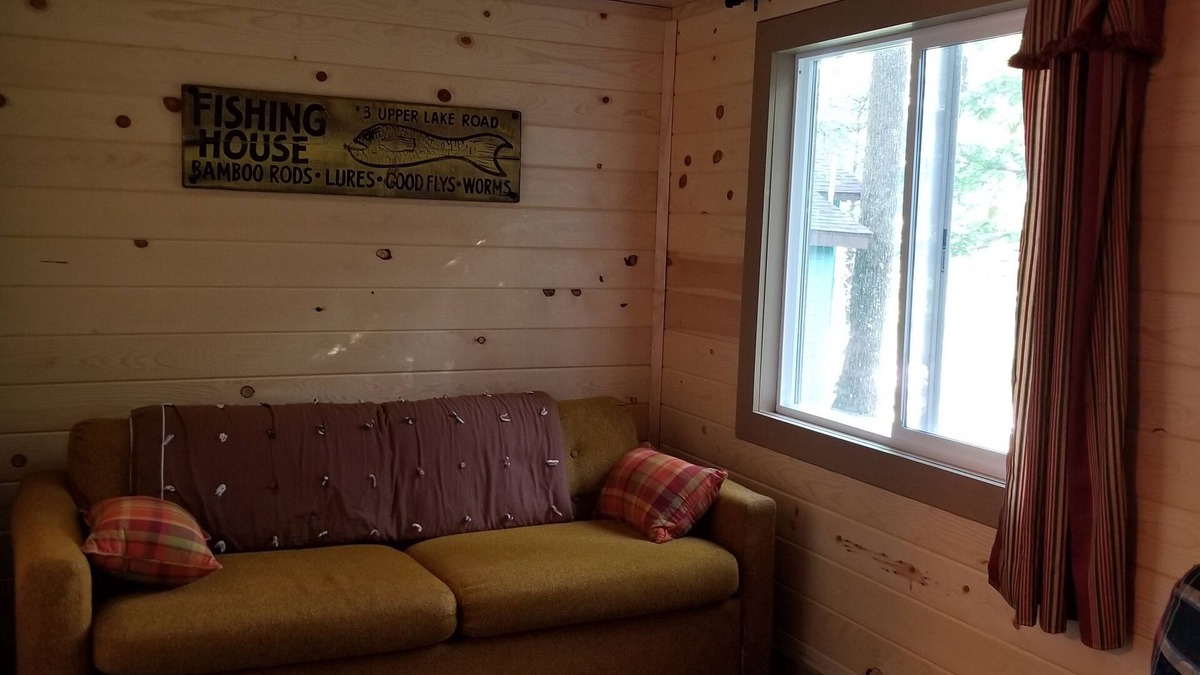 Birchwood Cabin | Cabin 1 - Cozy Lakeside Cabin with 1 Boat Slip Included