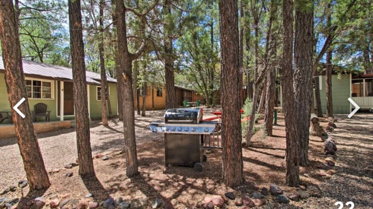 Pinetop-Lakeside Cabin | Cabin 4 with King Bed