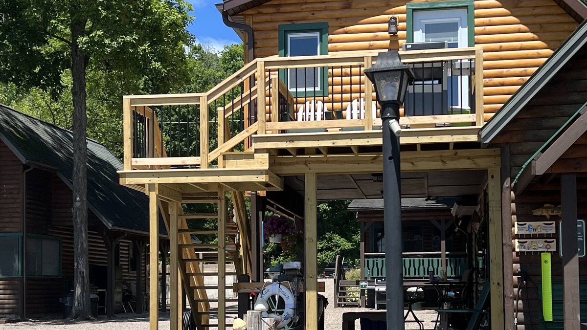 North Bay Cabin | Cabin 5 - Three Pines Lodging & Marina - Waterfront Nightly Rental