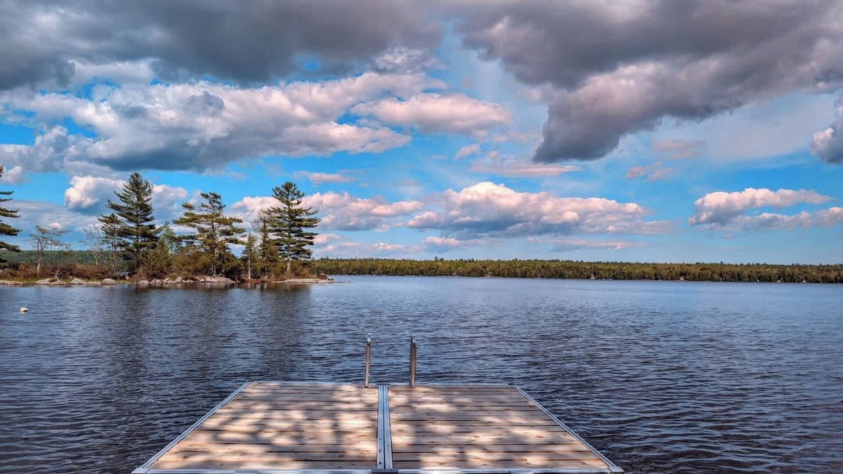 Franklin House | Cabin and Canvas Lakefront Retreat, family, beach, 1dog, fire pit