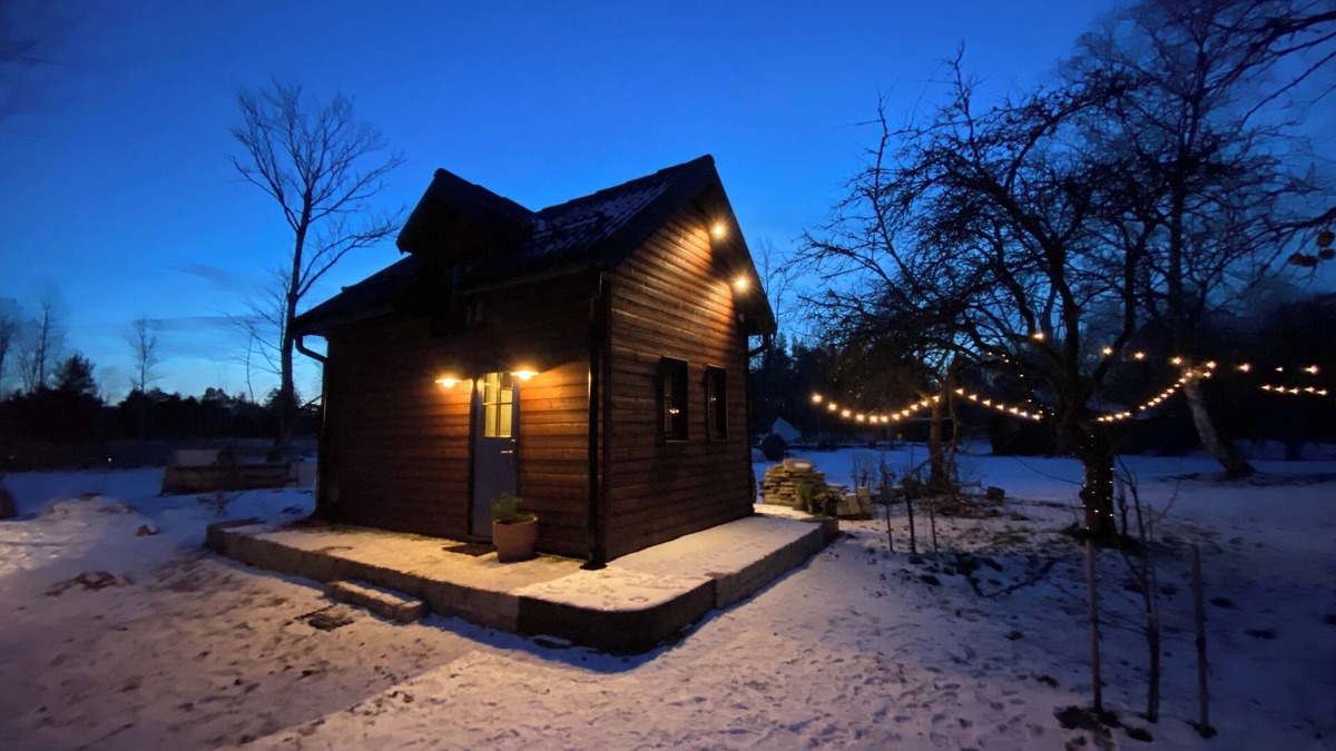 Laane-Harju Parish House | Cabin and Sauna in nature. Enjoy the traditional wood-fired sauna!