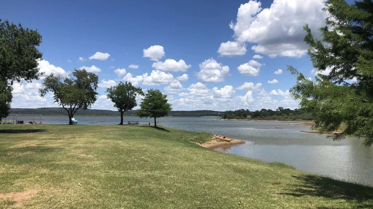 Tow Cabin | Cabin is part of Texas Hills RV Haven on Lake Buchanan