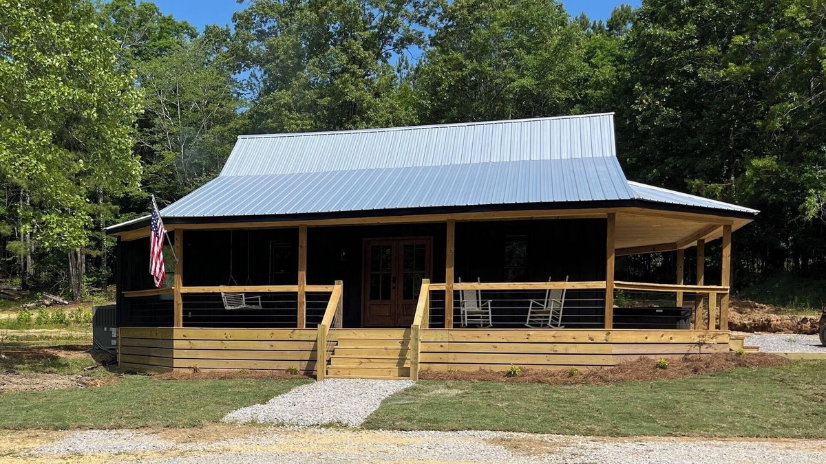 Dennis Cabin | Cabin near Bay Springs Lake! Enjoy the outdoors with convenience of WiFi.