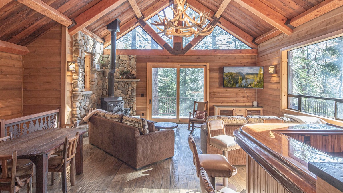 Cold Springs Cabin | Cabin Near Dodge Ridge+Hot Tub+Pool Table+Sledding