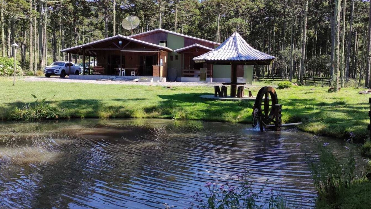 Bom Jardim da Serra House | Cabin on the Lake in São Joaquim-SC. Enjoy special moments. Pets allowed.