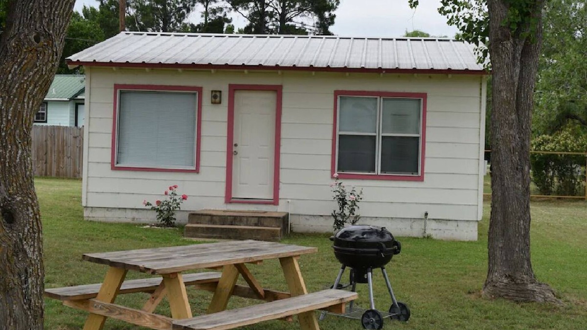 Tow Cabin | Cabin part of Texas Hills RV Haven on Lake Buchanan