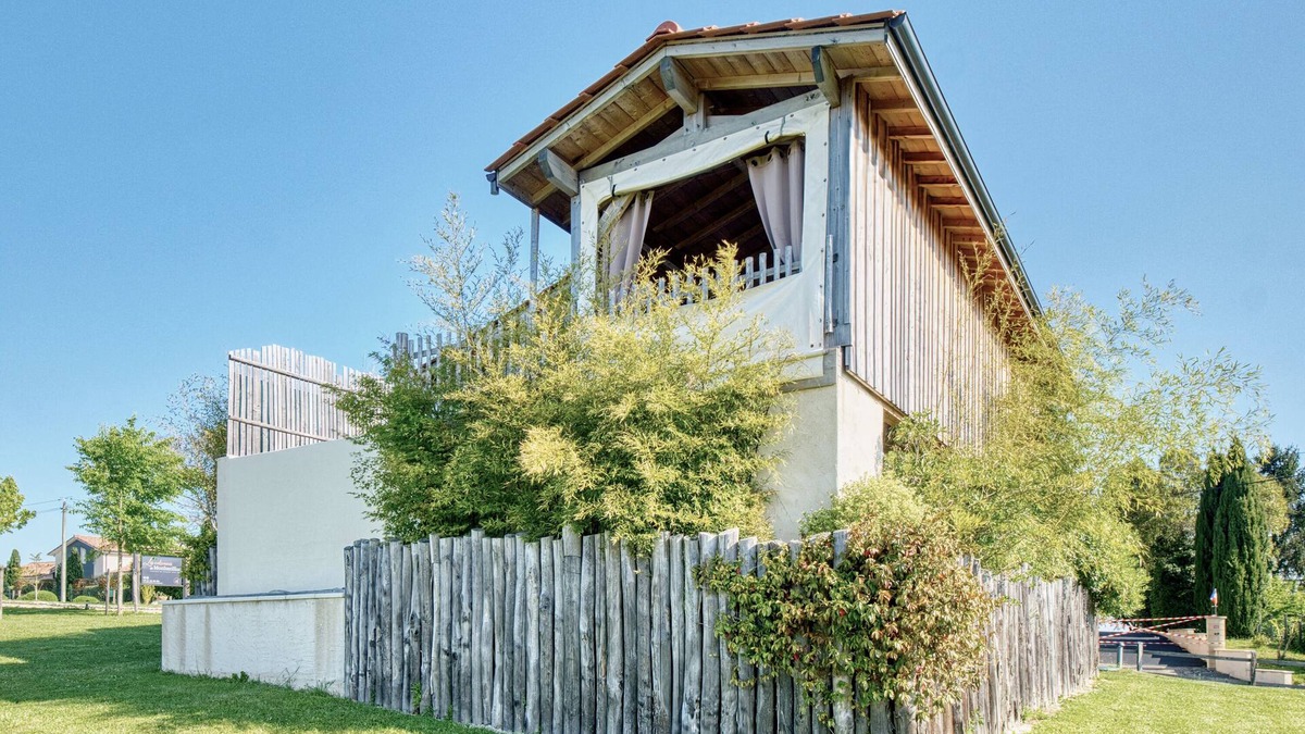 Monbazillac Cabin | Cabin 'Ravindra' with Private Pool, Wi-Fi and Air Conditioning