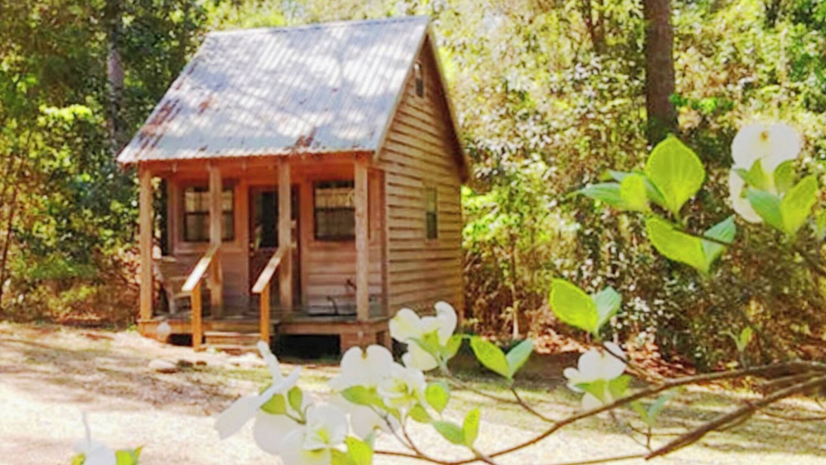 Gardner Cabin | Cabin retreat on 11 wooded acres W of Alexandria; AC WiFi smart TV; 14 night min