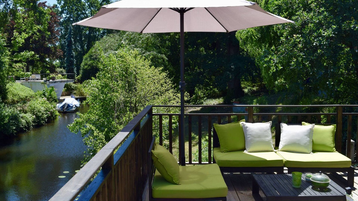 Cazaux House | Cabin-style house on the Cazaux canal (15 min from Arcachon) with private pontoon
