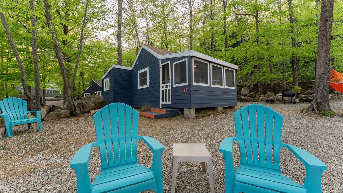Alton Bay Cabin | Cabin with lake views & lake access Now featuring AC Wi-FI and TV sleeps 5
